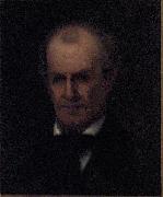 Emile Claus Portret van Vader oil on canvas
